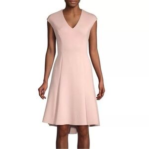 Elie Tahari Soft Pink Moriah A-line dress Size 4